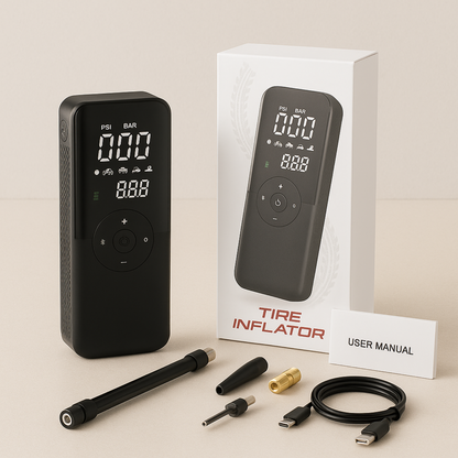 Portable Wireless Compressor for Cars & More