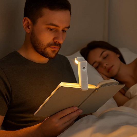 LumiRead – Portable LED Clip-On Book Light