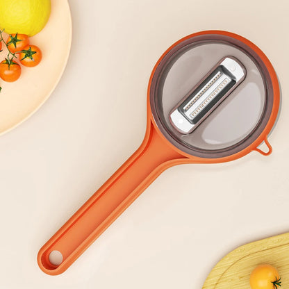 Splash-Proof Peeling Knife – Fast, Mess-Free Fruit & Veg Prep