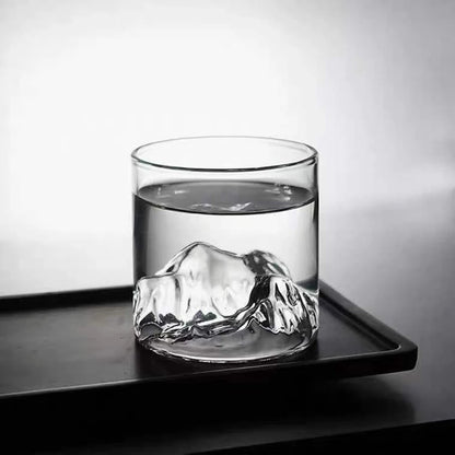 Alpine Vista Mountain Glass Tumbler – 300ml