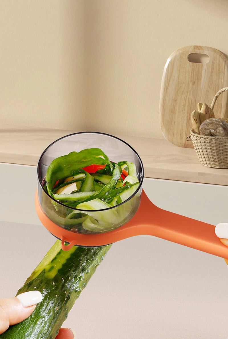 Splash-Proof Peeling Knife – Fast, Mess-Free Fruit & Veg Prep