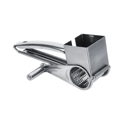 Stainless Steel Rotary Grater for Cheese, Vegetables and More