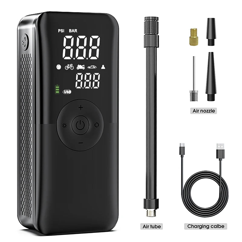 Portable Wireless Compressor for Cars & More