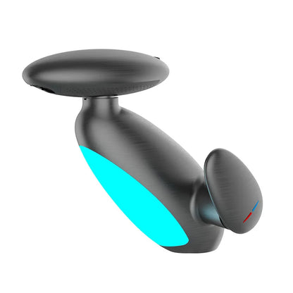 Large LED basin tap, 4 water outlets - hot and cold