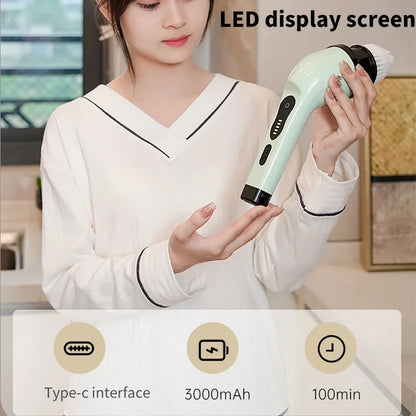 PowerClean 9-in-1 – Multi-Purpose Electric Spin Scrubber