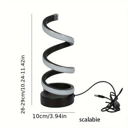 Modern LED Touch Table Lamp with 3 Light Modes – Smart Style