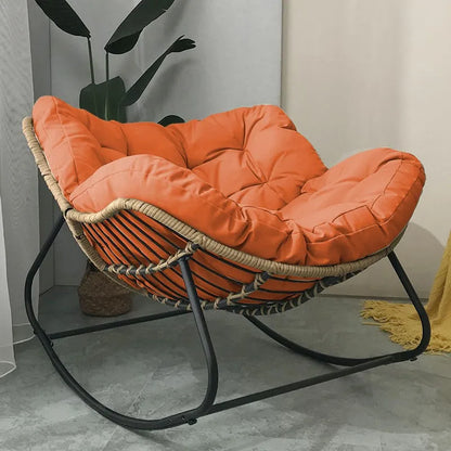 Comfortable lazy rocking chair for sitting or lying down