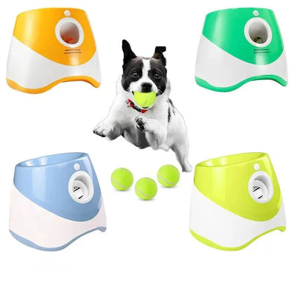 Automatic Interactive Ball Launcher Pet Toy