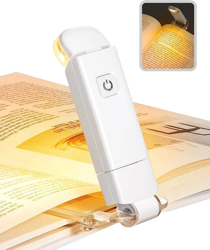 LumiRead – Portable LED Clip-On Book Light
