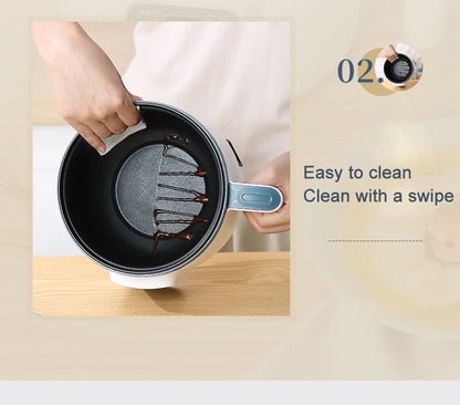 2-in-1 Electric Rice Cooker & Eco-Friendly Steamer