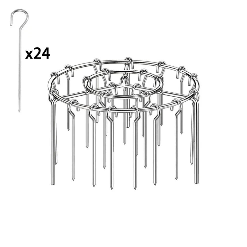 GrillMaster – Stainless Steel Skewer Rack for BBQ & Air Fryer Grilling