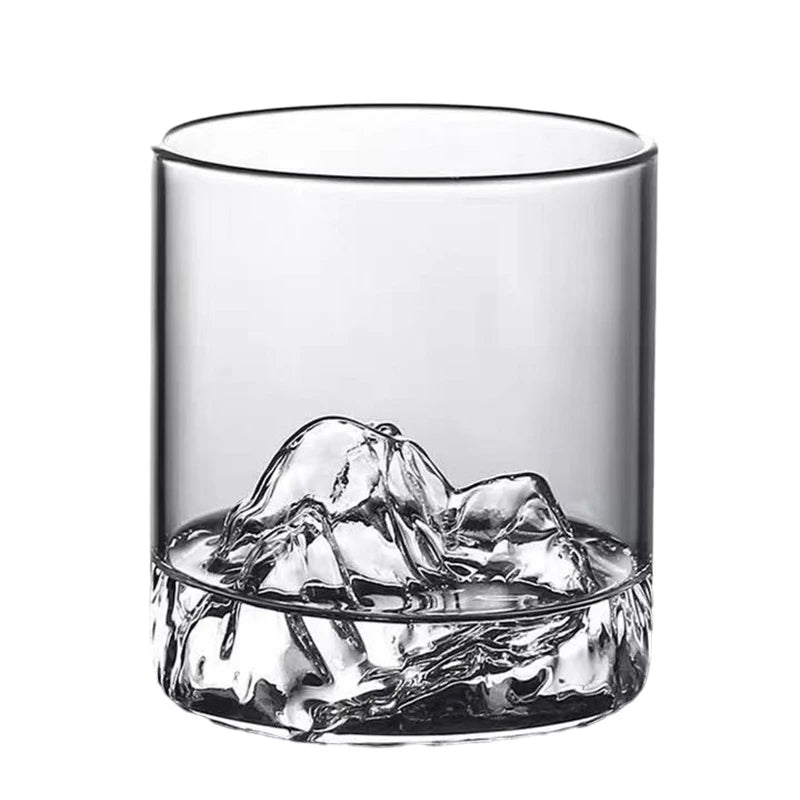 Alpine Vista Mountain Glass Tumbler – 300ml