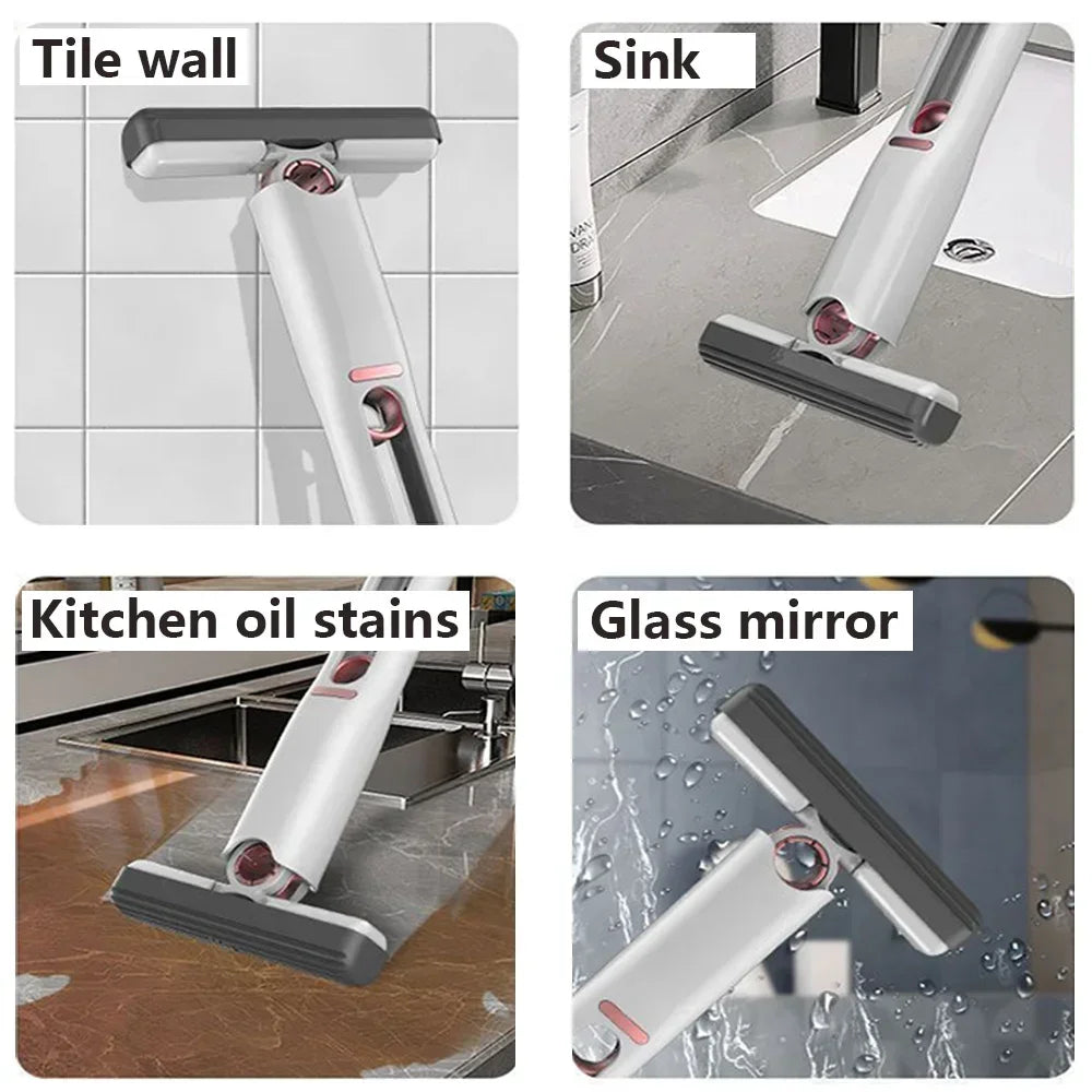 Quick, Easy & Compact 3-in-1 Squeegee for Multiple Surfaces