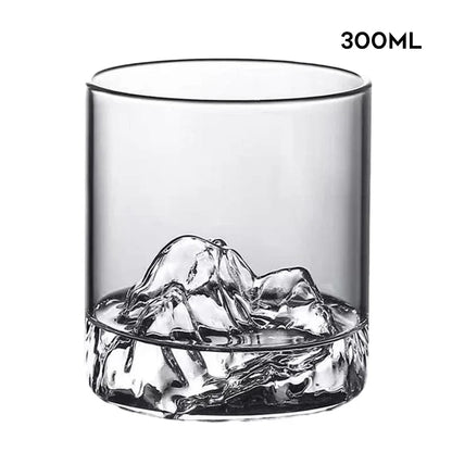 Alpine Vista Mountain Glass Tumbler – 300ml