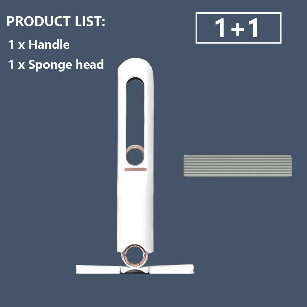 Quick, Easy & Compact 3-in-1 Squeegee for Multiple Surfaces