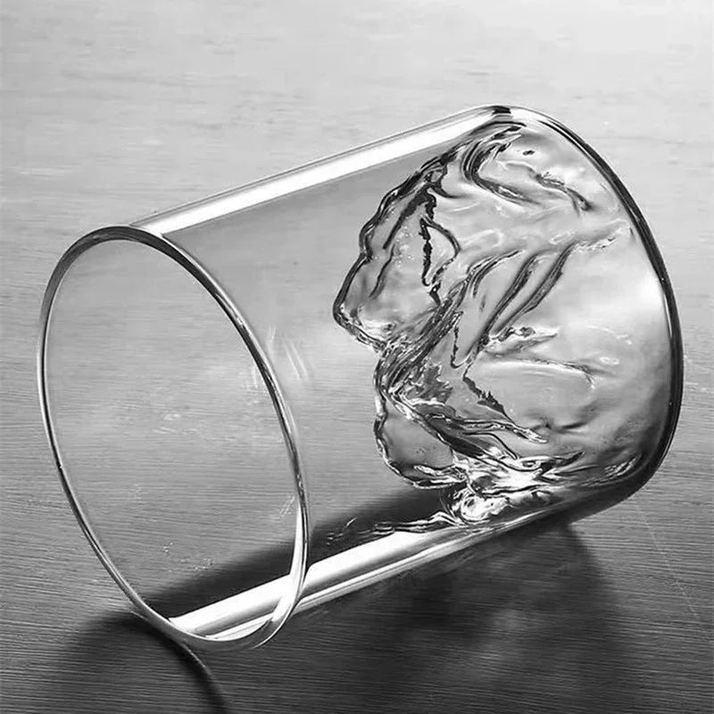 Alpine Vista Mountain Glass Tumbler – 300ml