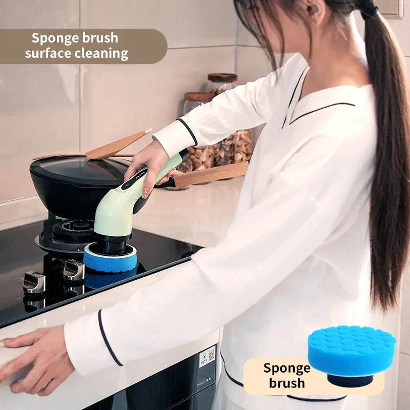 PowerClean 9-in-1 – Multi-Purpose Electric Spin Scrubber