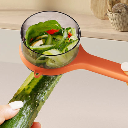 Splash-Proof Peeling Knife – Fast, Mess-Free Fruit & Veg Prep