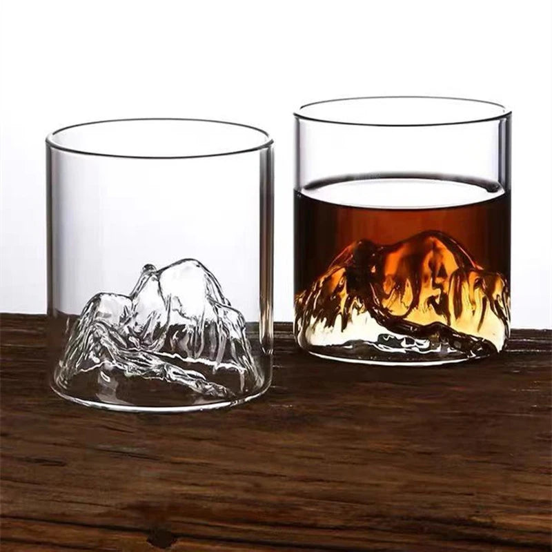 Alpine Vista Mountain Glass Tumbler – 300ml
