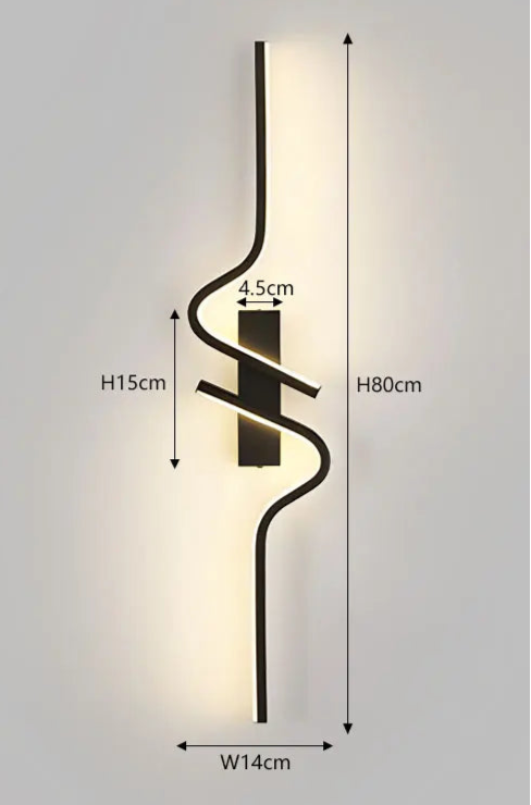 LuxStrip™ LED Wall Sconce – Modern Up & Down Wall Light