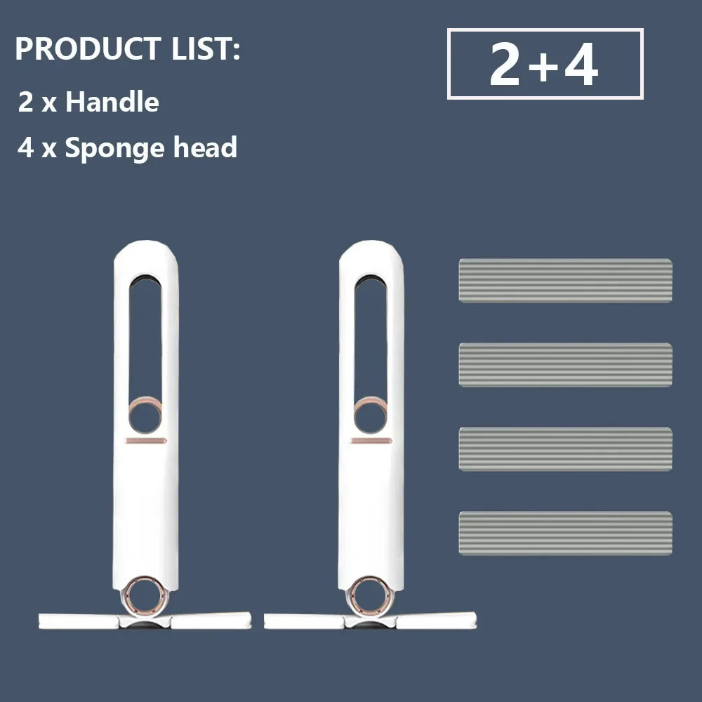 Quick, Easy & Compact 3-in-1 Squeegee for Multiple Surfaces
