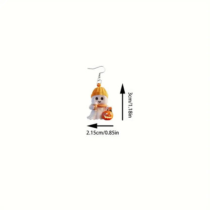 Spooky Charm Halloween Earrings